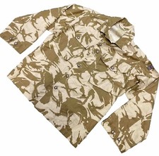 Genuine British Army Soldier 95 Desert DPM Camo Tropical Combat Shirt Jacket UK
