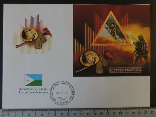 2015 large format fdc fire - fdc,