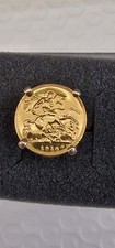 9ct gold Ring half sovereign