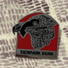 Bern Animal Park Vulture Pin Badge RSPB Interest
