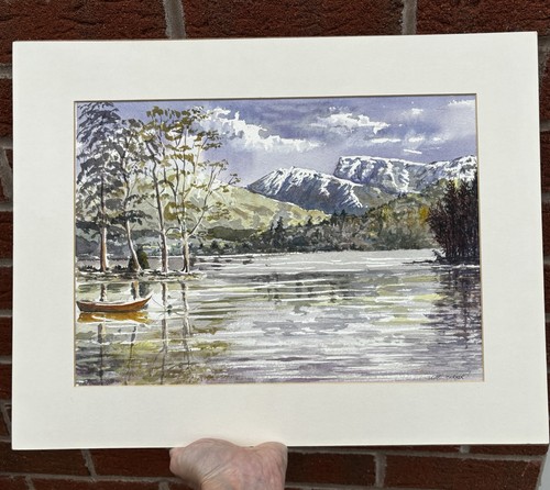 Watercolour painting ben nevis - painting,