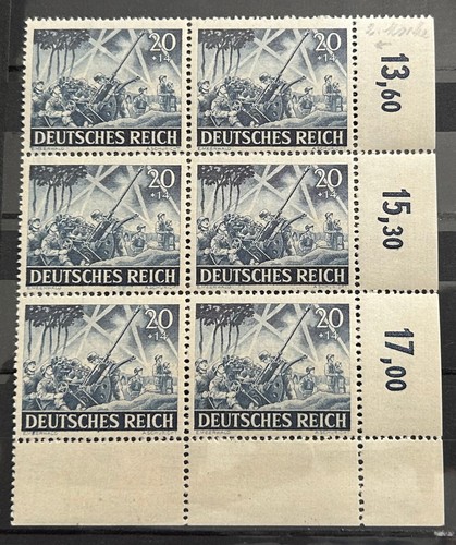 1943 german block stamps - german, 6