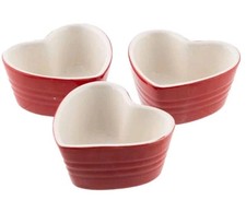 3 Ceramic Heart Love Deep