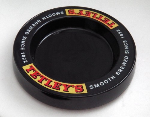 Tetley bitter vintage ashtray - bitter,