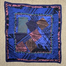Vintage liberty Of London Silk Scarf Geometric Design
