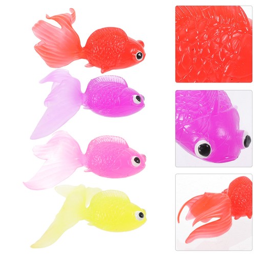 Pcs realistic goldfish toy - pcs,