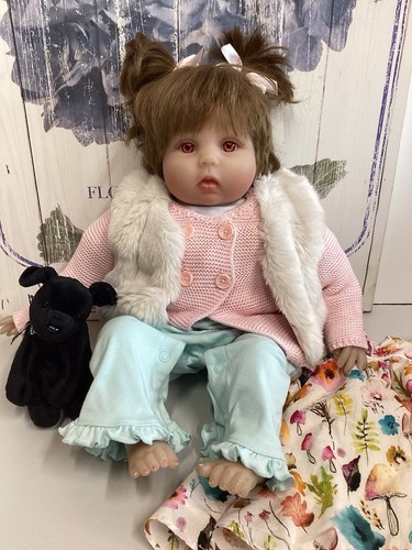 Reborn toddler girl doll - reborn,