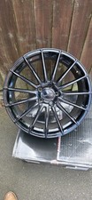 19" Riviera black  wheels set of 4 used will fit VW caddy and most VAG cars