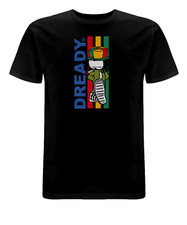 *SALE L only Dready 3 stripe front print T-Shirt
