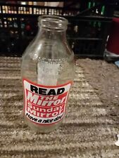 VINTAGE MILK BOTTLE VERY GOOD