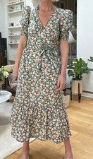 Wyse London Rosie Retro Pansy Tea Dress. Size 6/18.
