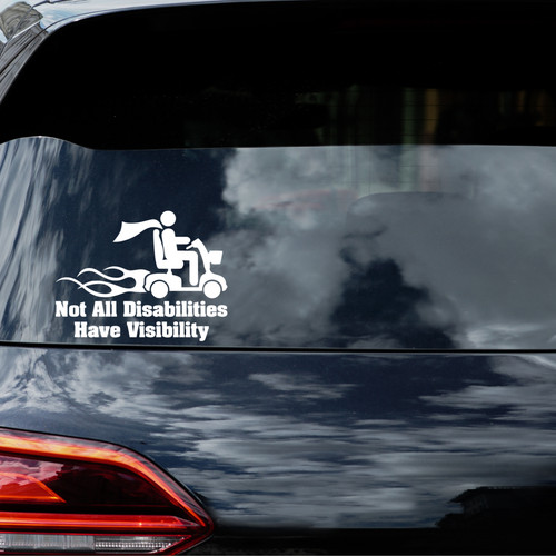 Not all disabilities - all, car