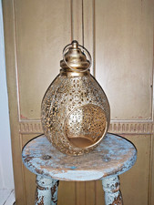 ANTIQUE GREY/GOLD FINISH