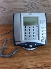 LCD Display Corded Phone Caller ID Landline Office Home Desk Telephone Used