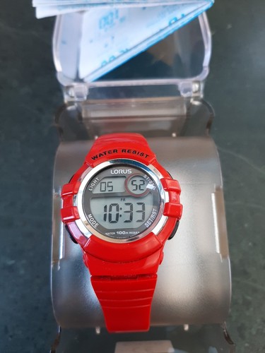 Lorus z013 x004 red ladies - lorus, z013-x004