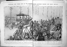 Antique Old Print French Siers