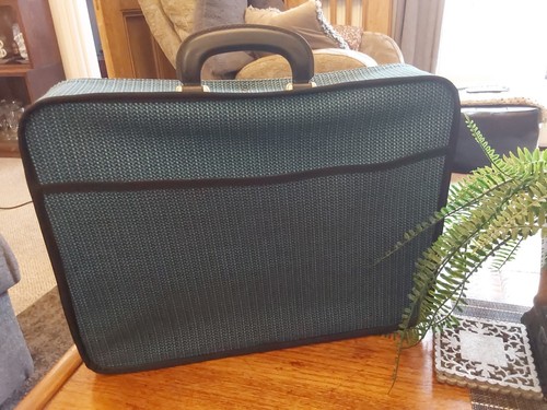 Vintage small suitcase - vintage,