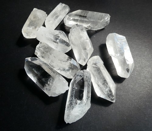 Large chunky clear quartz - large,