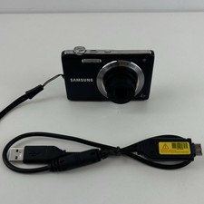 Samsung ST60 Digital Camera Black 12.2mp For Parts Does Not Focus & Lens Issue