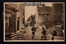 Staithes, Slip Gap - near Loftus - printed postcard