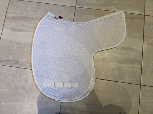 Wow saddles white - white, dressage