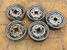5-off Ventilated Steel Wheels Austin Healey Frogeye Sprite MG Midget Mk1 & 2