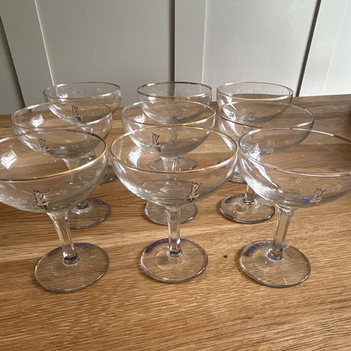 Babycham set glass - babycham,