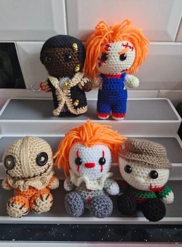 Handmade crochet horror - crochet,