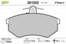 Front Disc Brake Pad Set VALEO