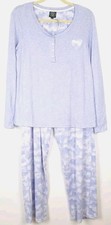 LAURA ASHLEY Pajama Set Womens