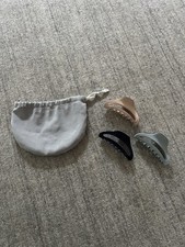 Set Of Three Hair Clips Claws - New