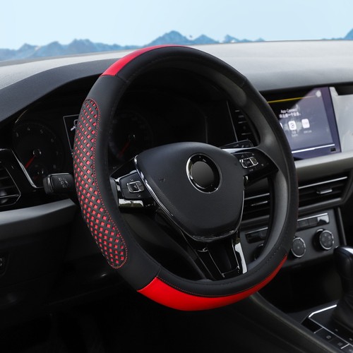 Red steering wheel - red,