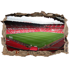 Manchester Stadium Wall Sticker | Smashed Football Stadium Decal