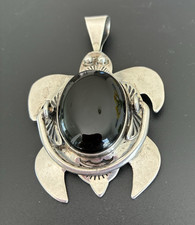 Vintage Navajo Black Onyx