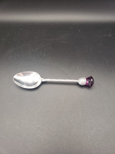 Vintage thistle spoon 1960s - thistle,