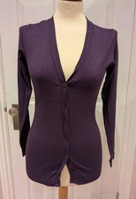 ZARA PURPLE CLASSIC V NECK