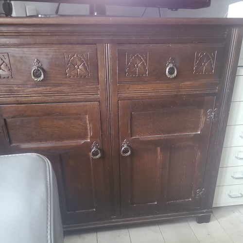Sideboard antique dark oak - antique,