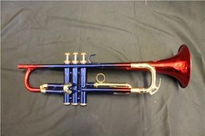 Amati Kraslice ATR 211 Red/Blue Trumpet