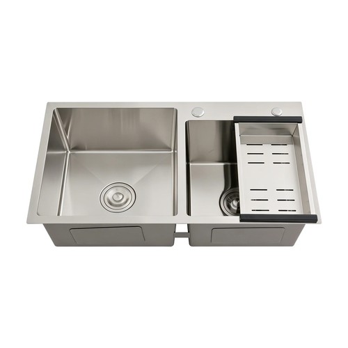 Large deep double bowl - deep, sink