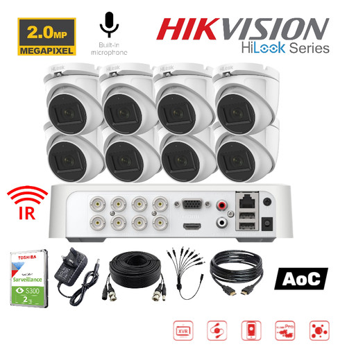 Hikvision hilook 8ch 2mp full - hilook,