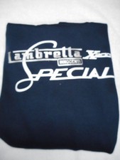 LAMBRETTA SX 200 LIMITED EDITION FRENCH NAVY HOODY MOD VESPA RETRO SCOOTER