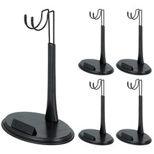 5x Action Figure Stand Holders