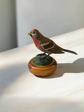 Common Redpoll Wood Carved