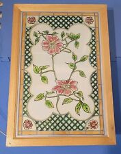 2 vintage wall lights / light boxes by French artist J Baret