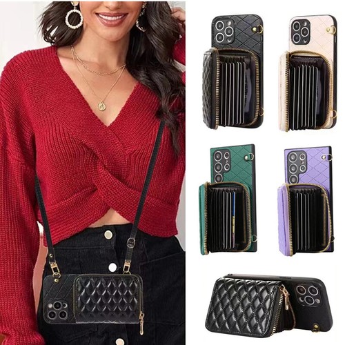 Crossbody wallet card - card, flip