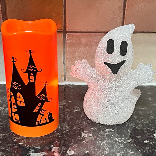 Halloween spooky haunted house