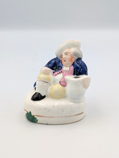 Staffordshire figure quill - figure,