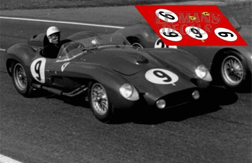 Decals ferrari 250 mans - decals, tr