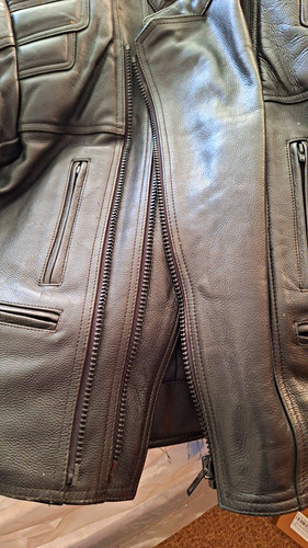 Hunter leather motorcycle - leather,