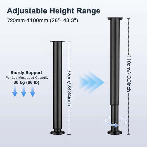 720 1100mm adjustable - 1-4x,